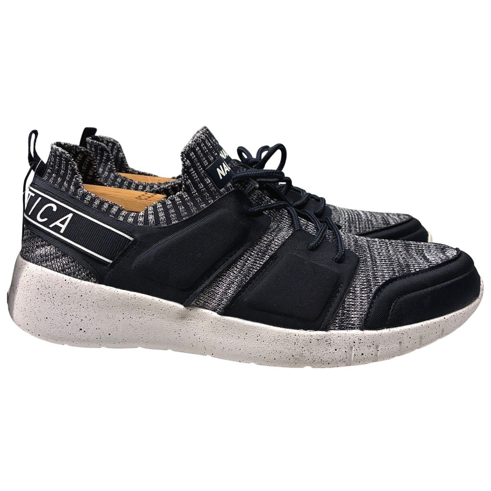 Nautica Ishani Knit Slip On Running Shoes Womens 10 Navy Blue Athletic NWT